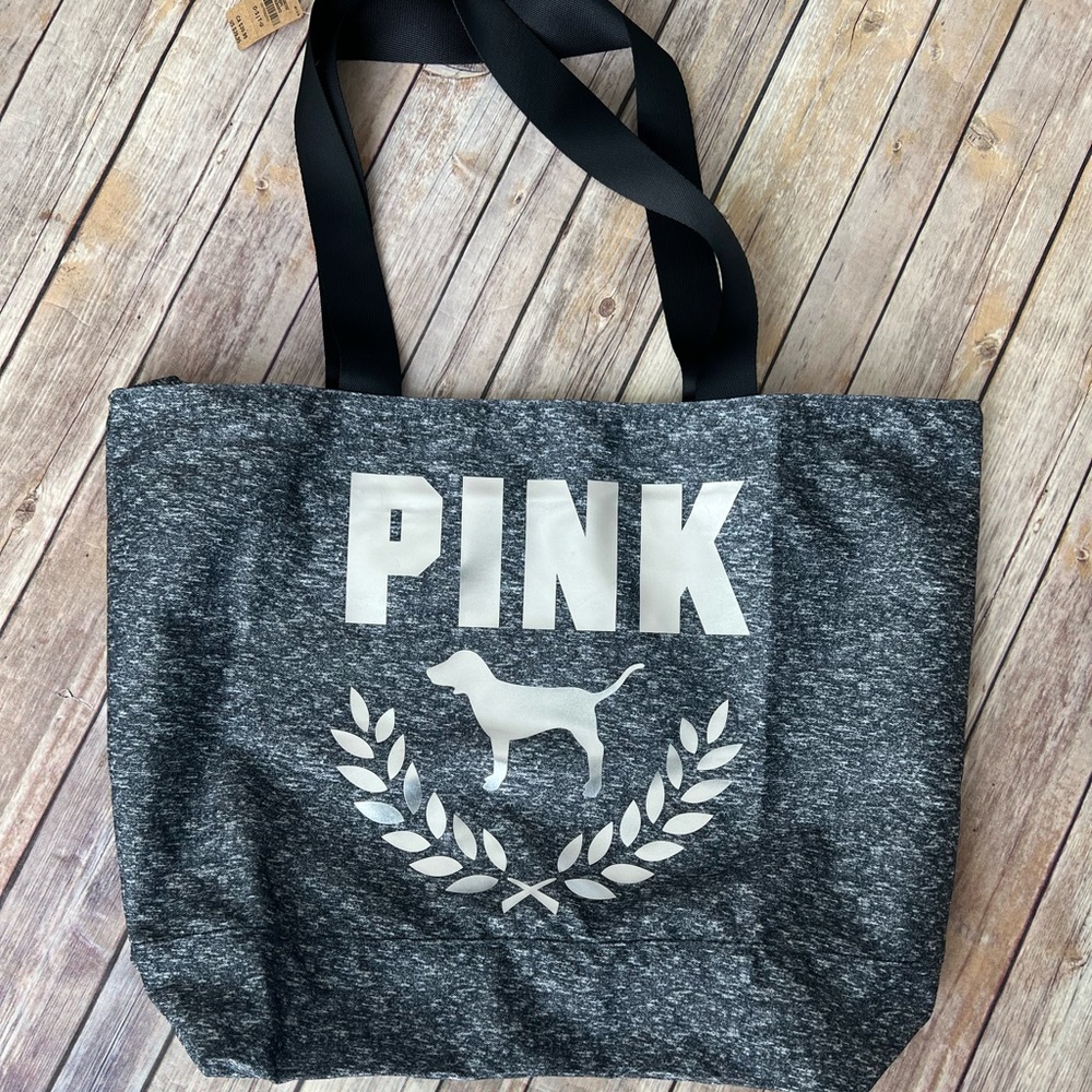 PINK Victoria’s Secret - Grey store Bag.